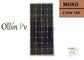 درجه سلول های خورشیدی کریستالین Monocrystalline A / B 170W پانل های خورشیدی هند